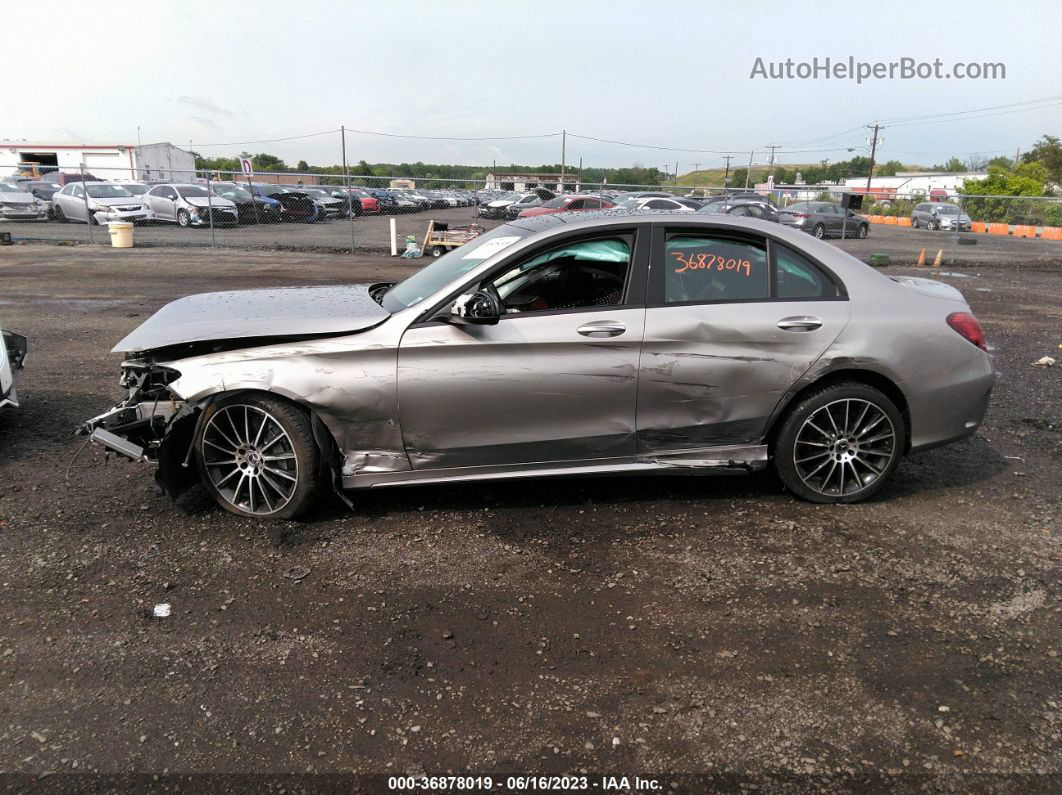 2019 Mercedes-benz C-class C 300 Gray vin: 55SWF8EBXKU283821