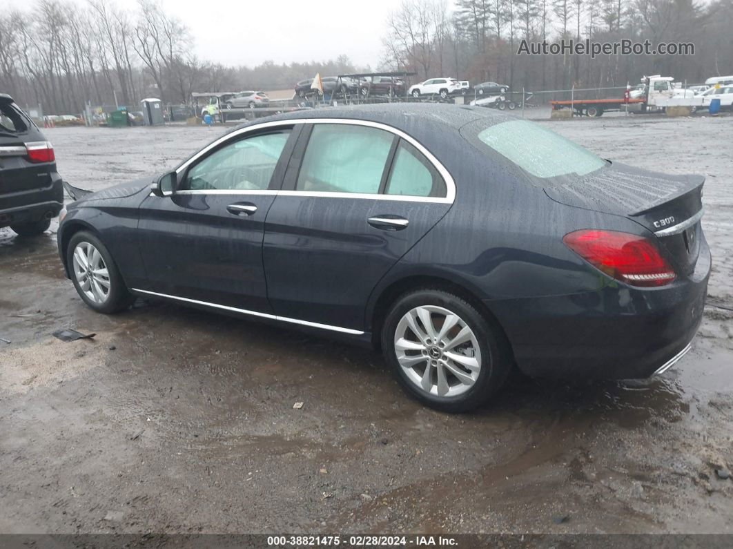 2019 Mercedes-benz C 300 4matic Черный vin: 55SWF8EBXKU293829