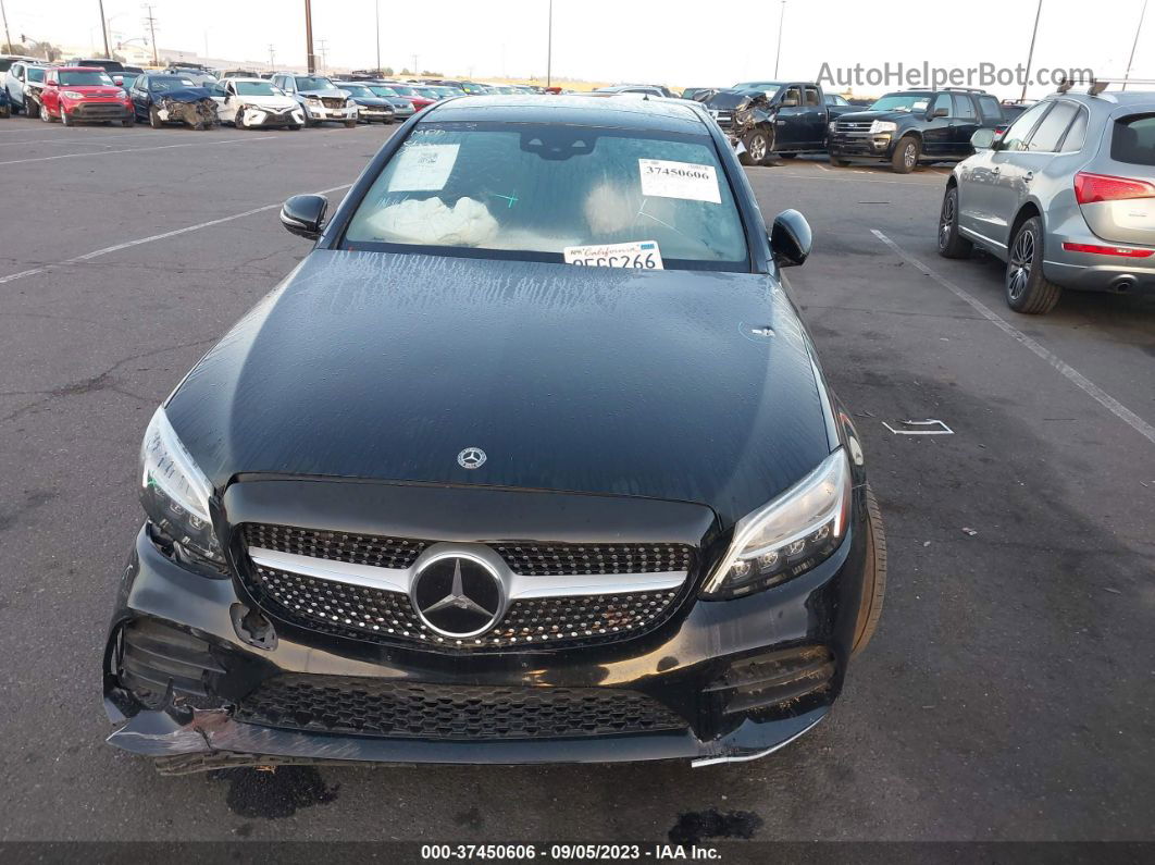 2019 Mercedes-benz C-class C 300 Black vin: 55SWF8EBXKU316915