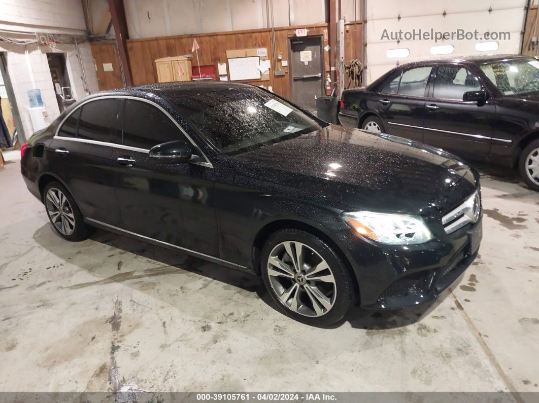 2019 Mercedes-benz C 300 4matic Black vin: 55SWF8EBXKU319278