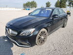 2016 Mercedes-benz C 63 Amg Черный vin: 55SWF8GB5GU146760