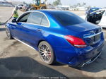 2019 Mercedes-benz C-class Amg C 63 S Blue vin: 55SWF8HB6KU304188