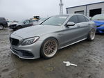 2015 Mercedes-benz C 63 Amg-s Серебряный vin: 55SWF8HB7FU078328