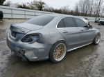 2015 Mercedes-benz C 63 Amg-s Silver vin: 55SWF8HB7FU078328