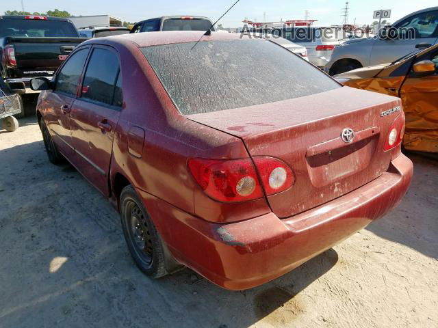 2005 Toyota Corolla Ce Красный vin: 1NXBR32E95Z503367