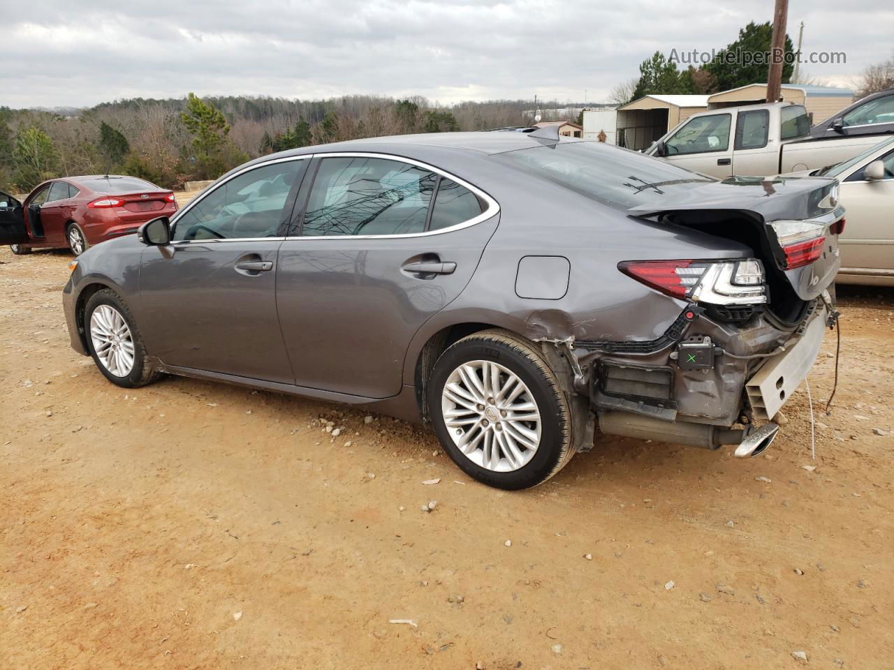 2016 Lexus Es 350 Gray vin: 58ABK1GG0GU005556