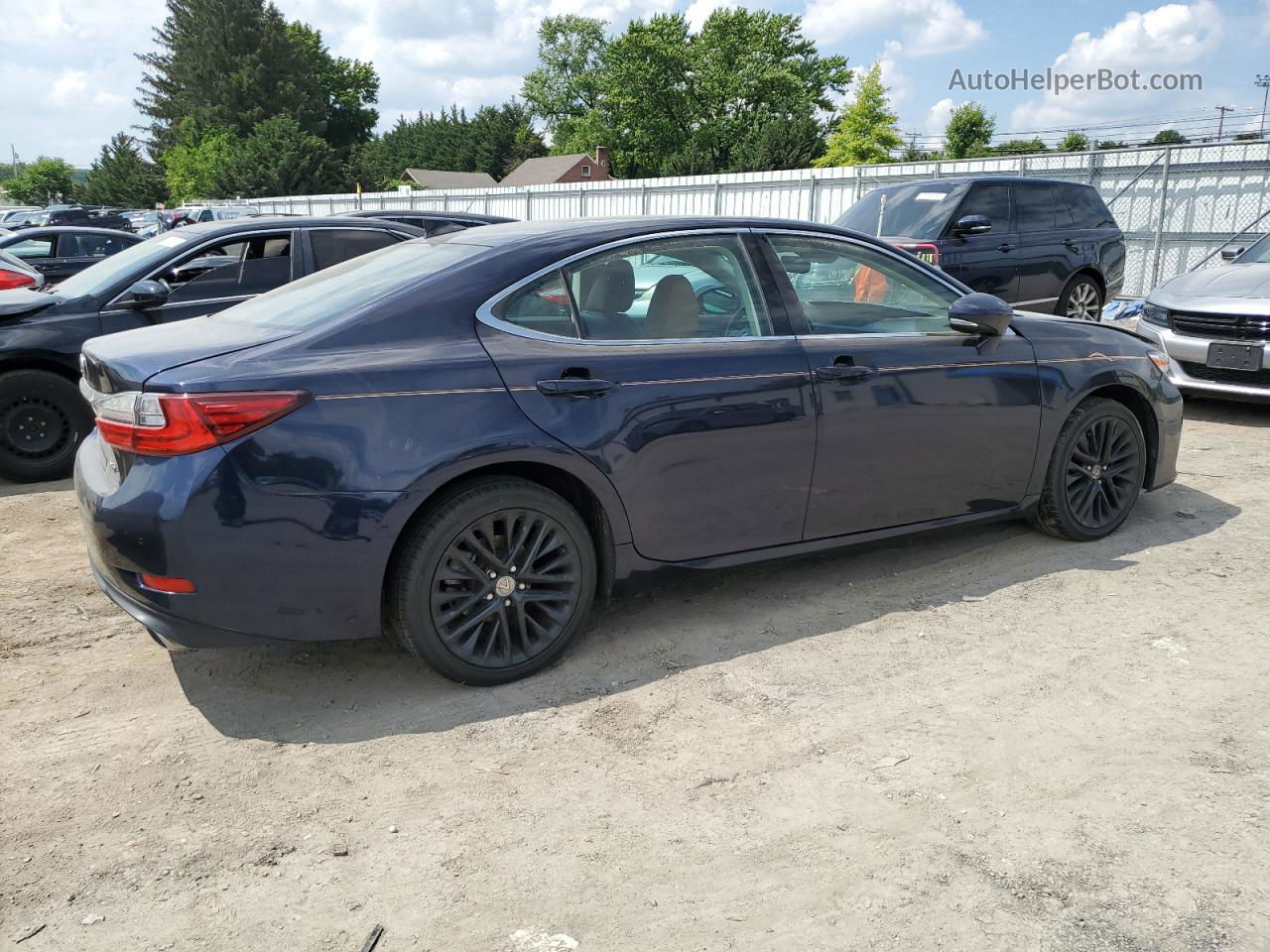 2016 Lexus Es 350 Blue vin: 58ABK1GG0GU007744