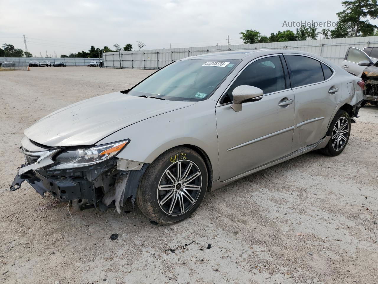 2016 Lexus Es 350 Gray vin: 58ABK1GG0GU012457