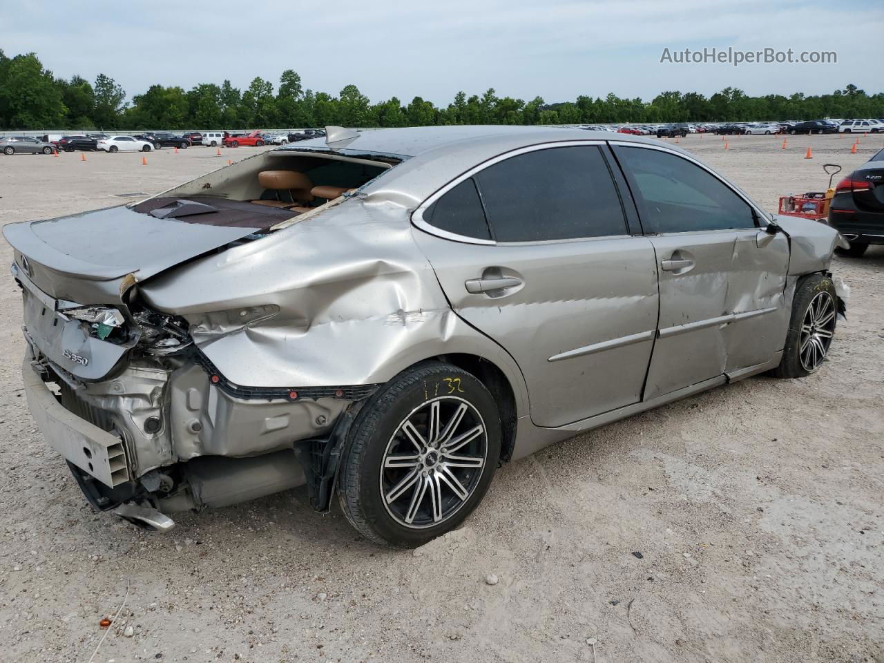 2016 Lexus Es 350 Gray vin: 58ABK1GG0GU012457