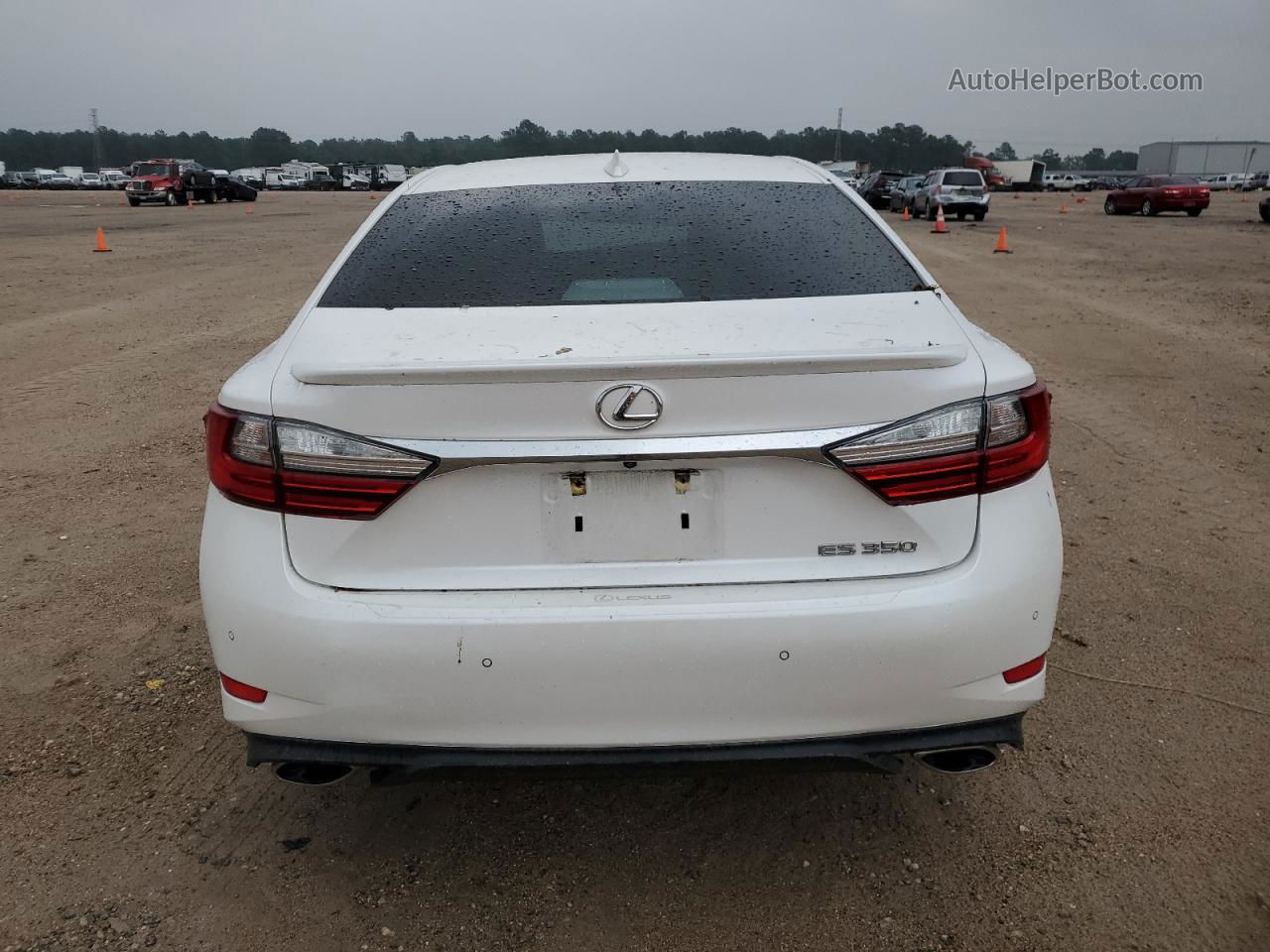 2017 Lexus Es 350 White vin: 58ABK1GG0HU037022