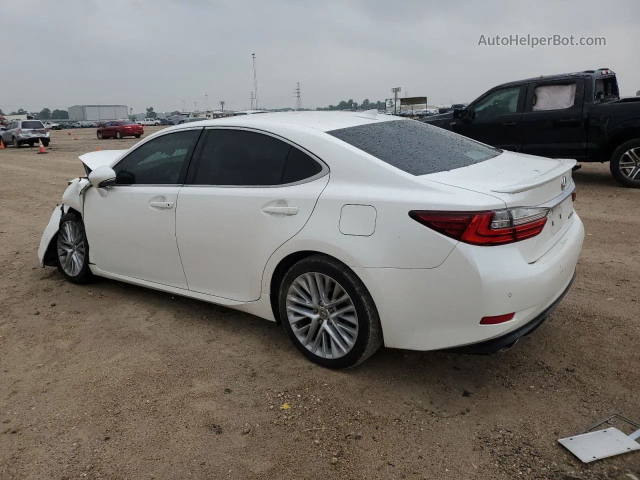 2017 Lexus Es 350 White vin: 58ABK1GG0HU037022