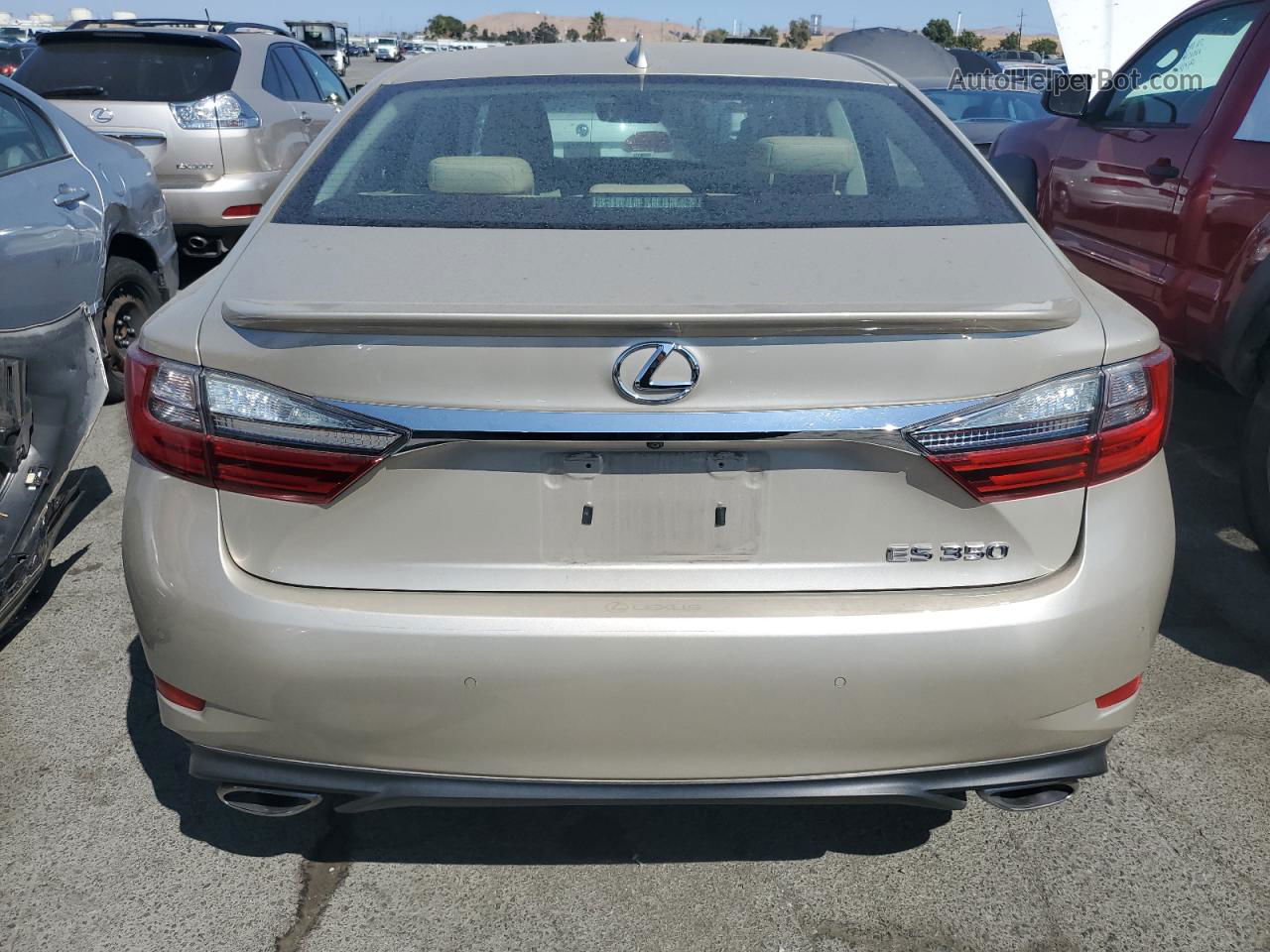 2017 Lexus Es 350 Tan vin: 58ABK1GG0HU047601