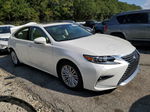 2017 Lexus Es 350 White vin: 58ABK1GG0HU048117