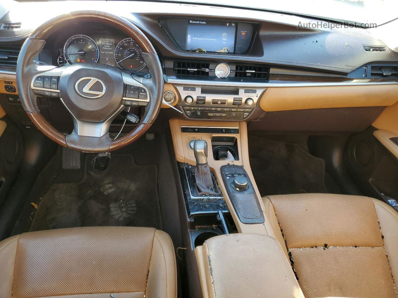 2017 Lexus Es 350 Серый vin: 58ABK1GG0HU052118