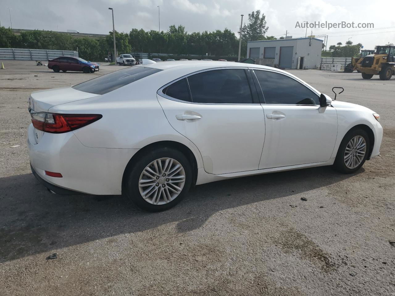 2017 Lexus Es 350 Белый vin: 58ABK1GG0HU058906