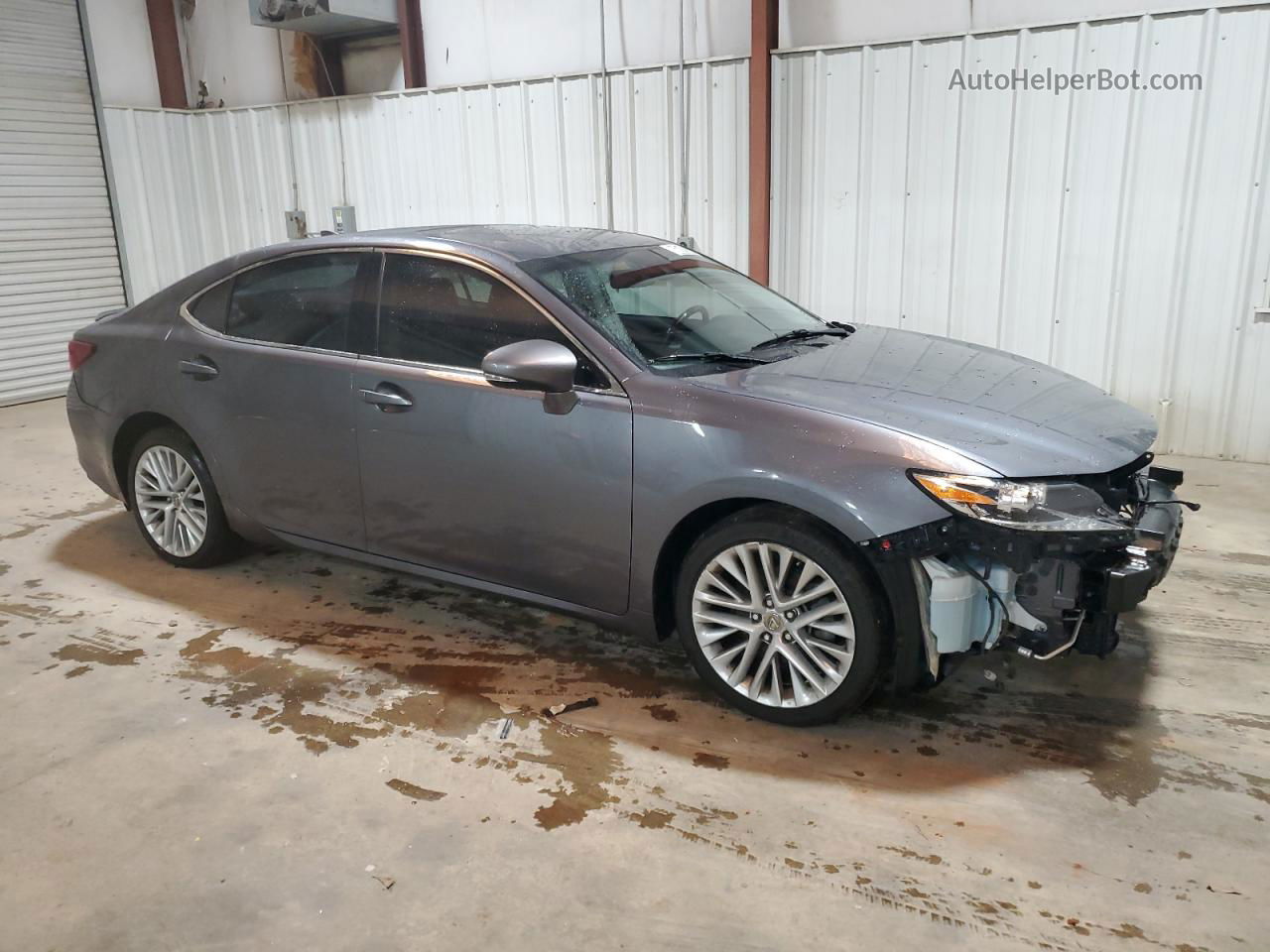 2017 Lexus Es 350 Gray vin: 58ABK1GG0HU063975