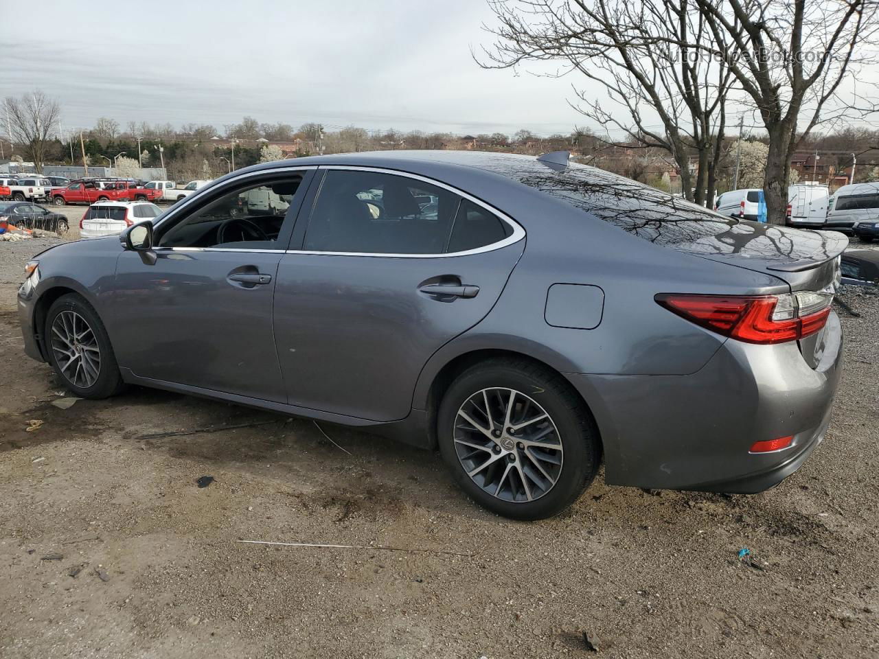 2017 Lexus Es 350 Gray vin: 58ABK1GG0HU078735