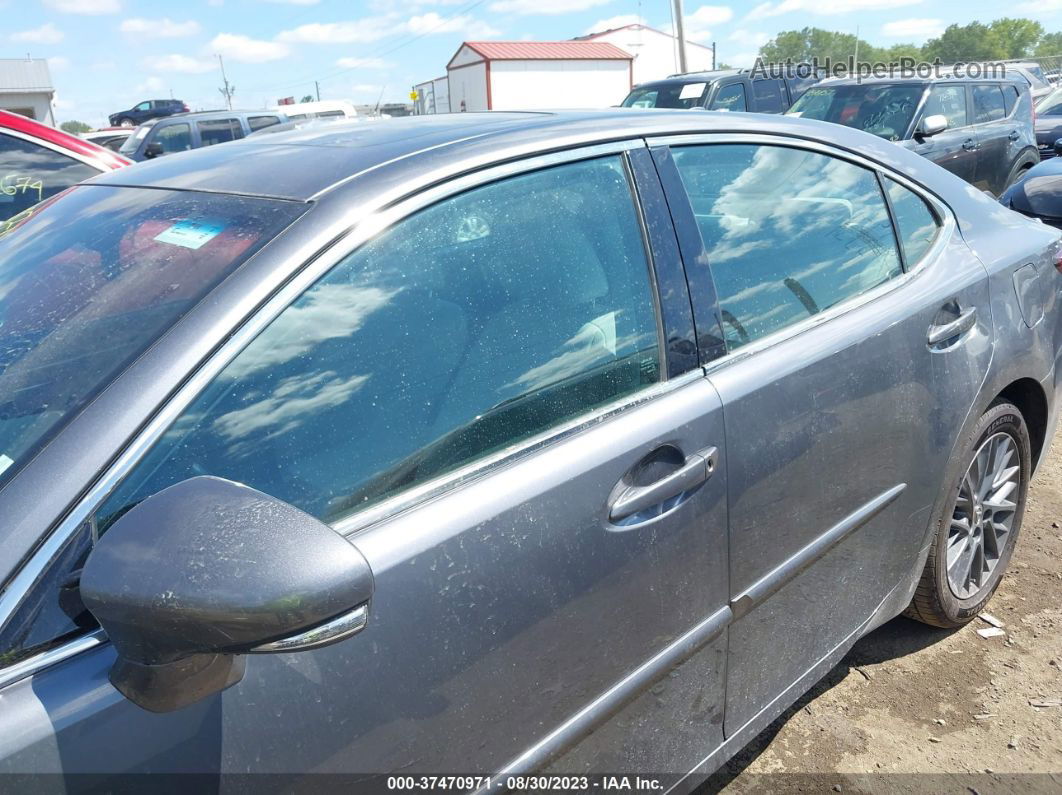 2018 Lexus Es Es 350 Gray vin: 58ABK1GG0JU111674