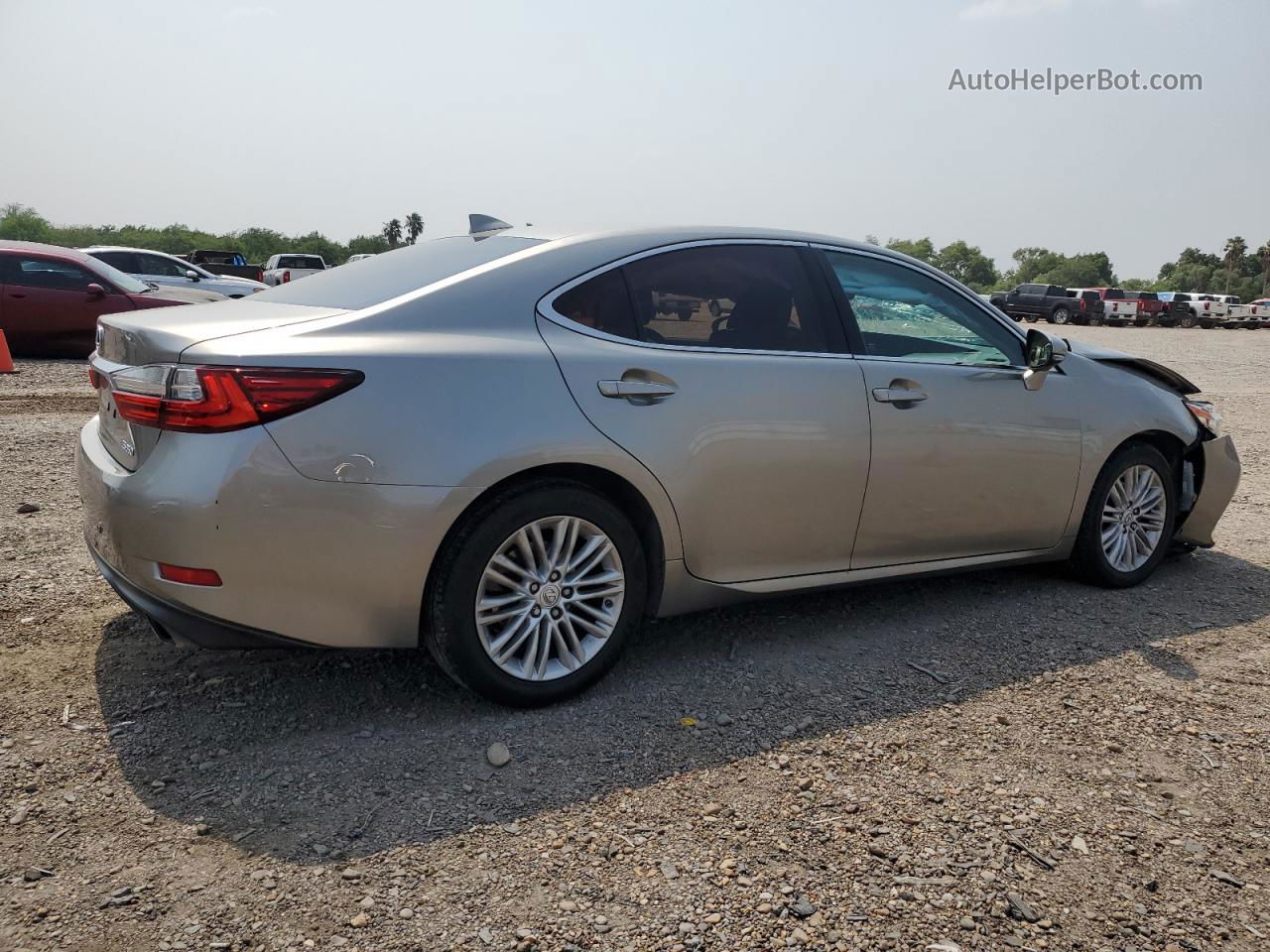 2016 Lexus Es 350 Gray vin: 58ABK1GG1GU019496