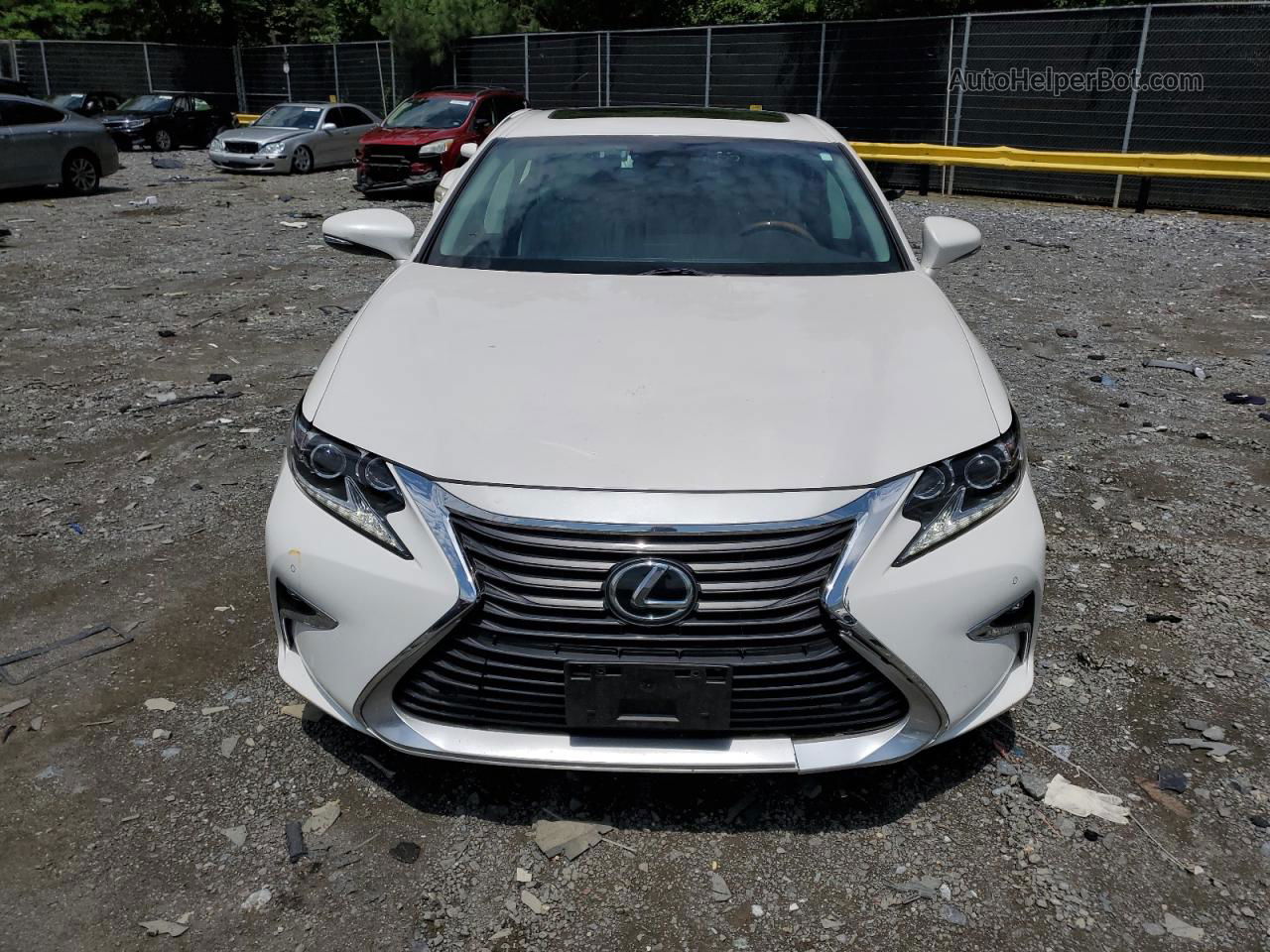 2016 Lexus Es 350 White vin: 58ABK1GG1GU022270