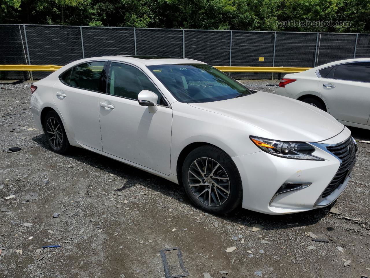 2016 Lexus Es 350 White vin: 58ABK1GG1GU022270