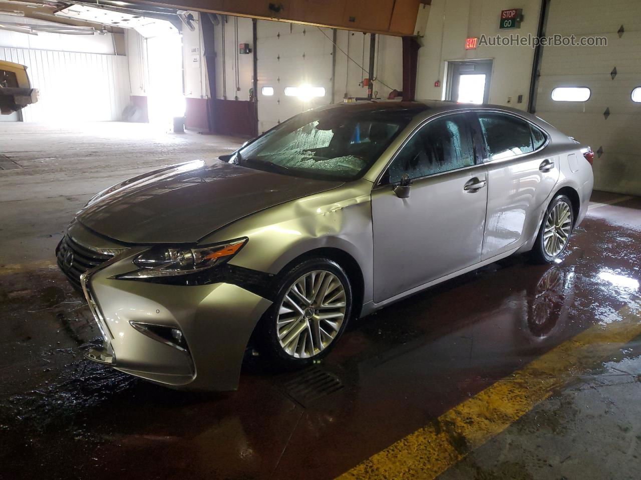 2016 Lexus Es 350 Gray vin: 58ABK1GG1GU024620