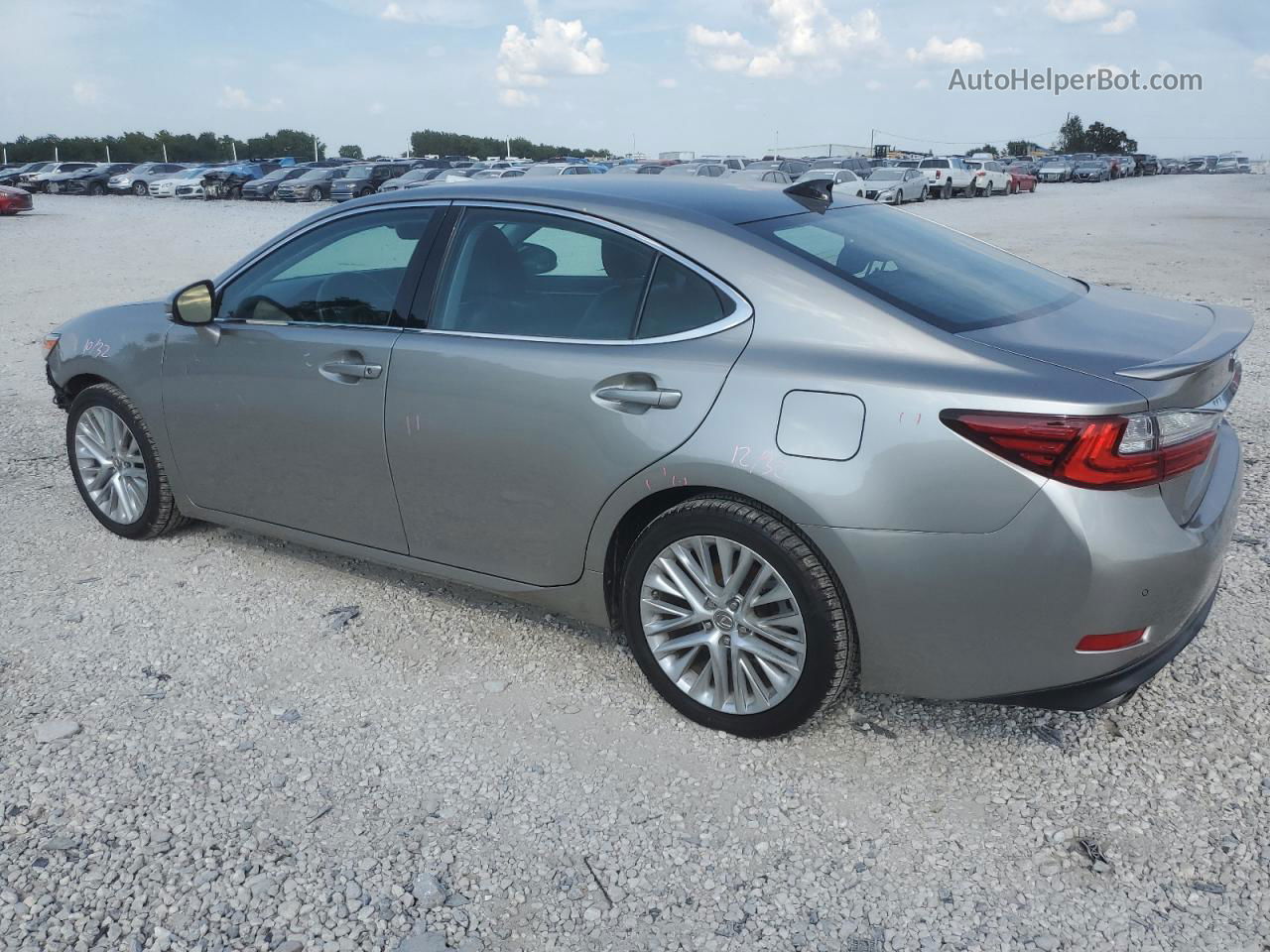 2017 Lexus Es 350 Gray vin: 58ABK1GG1HU036865