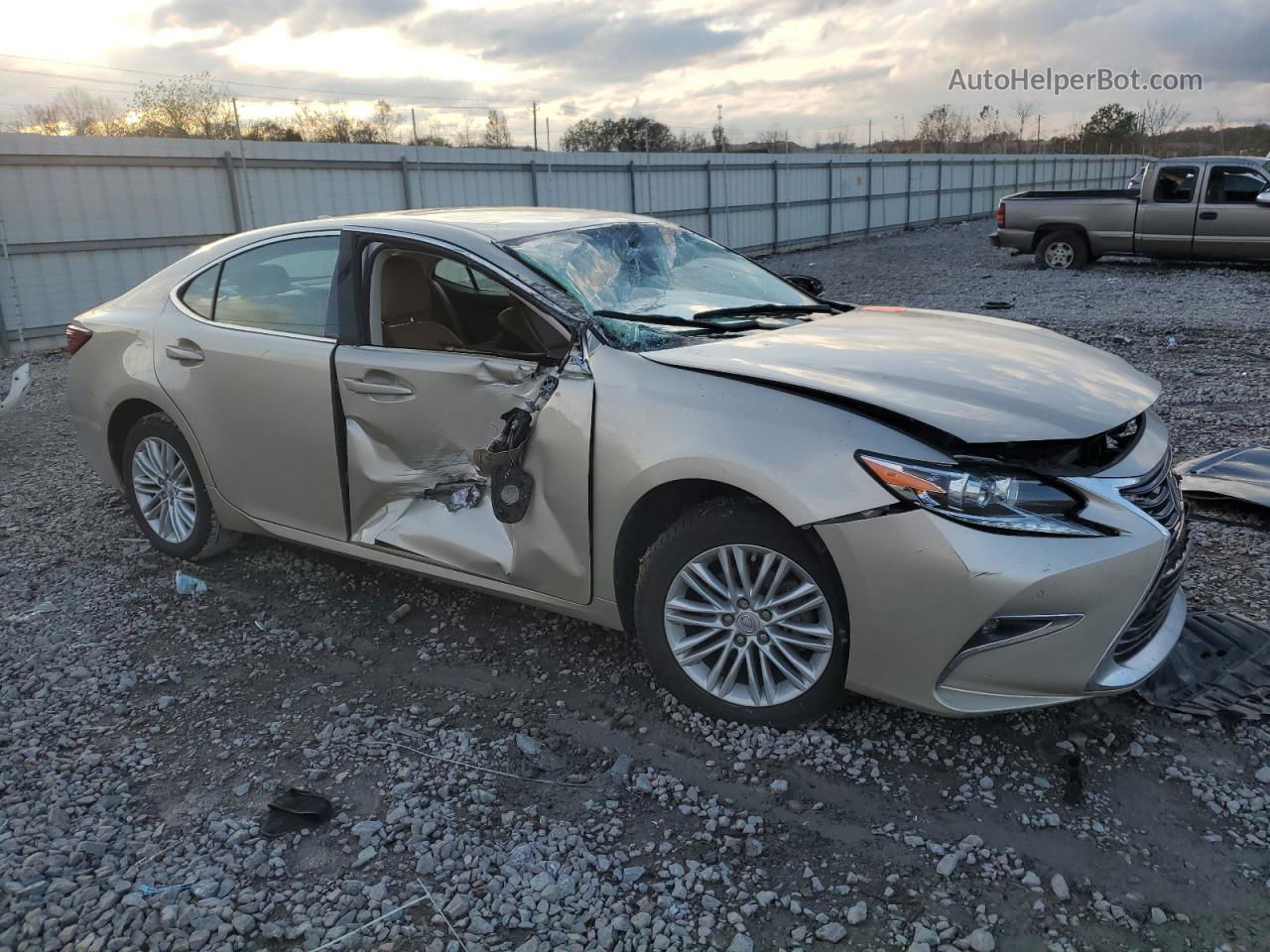 2017 Lexus Es 350 Gold vin: 58ABK1GG1HU049017