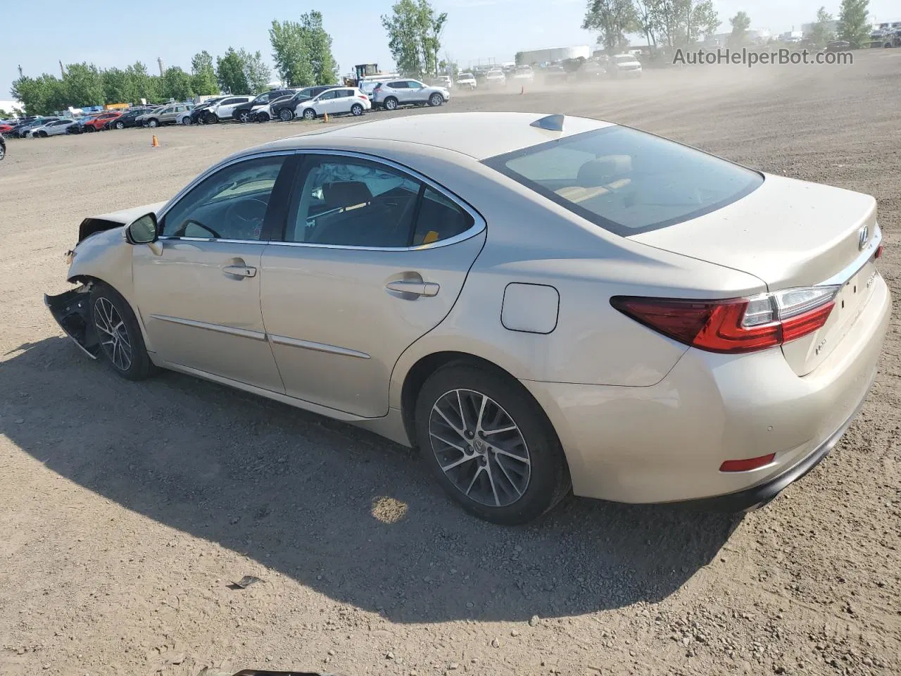 2017 Lexus Es 350 Beige vin: 58ABK1GG1HU060602