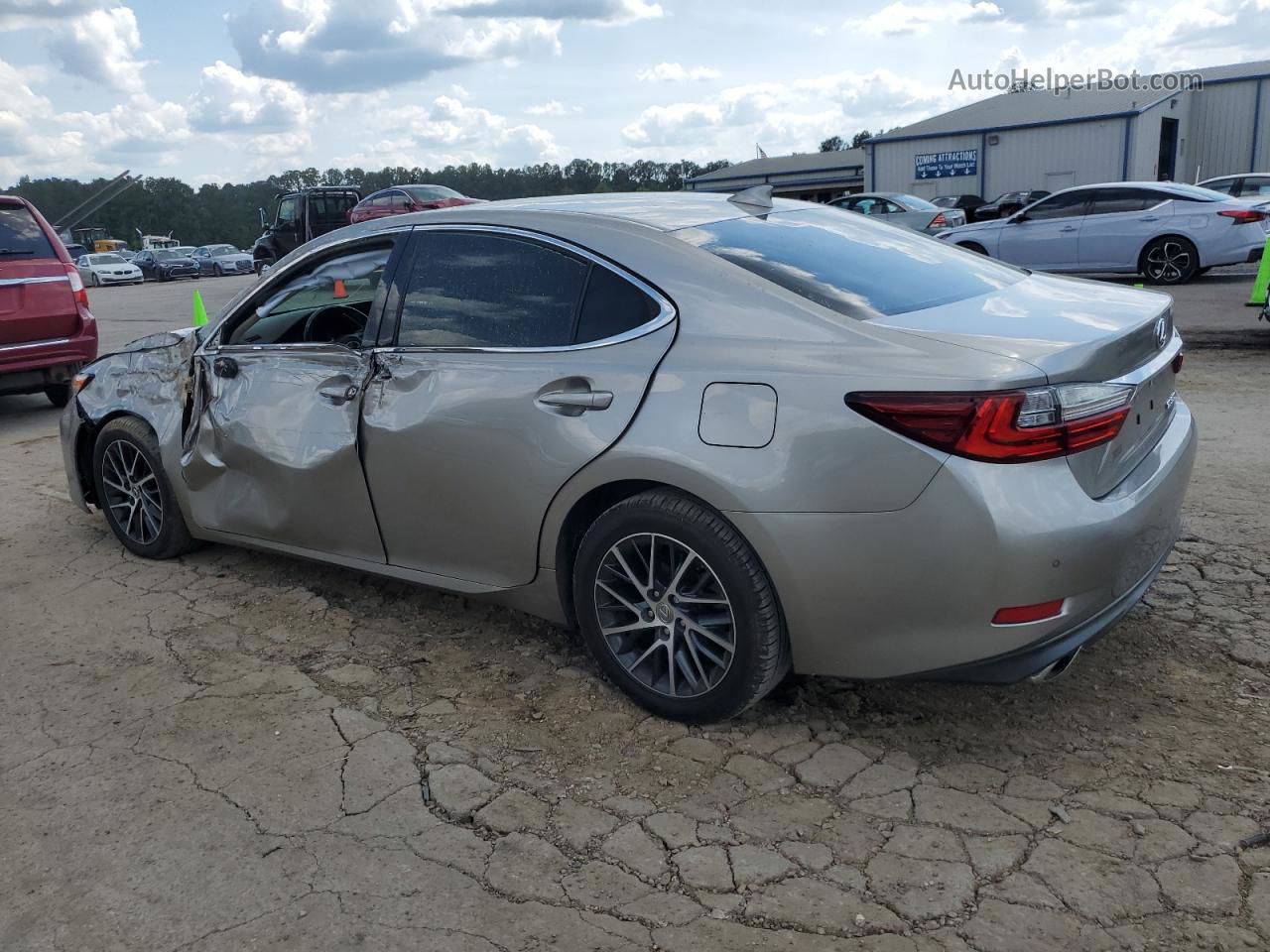 2017 Lexus Es 350 Silver vin: 58ABK1GG1HU063936