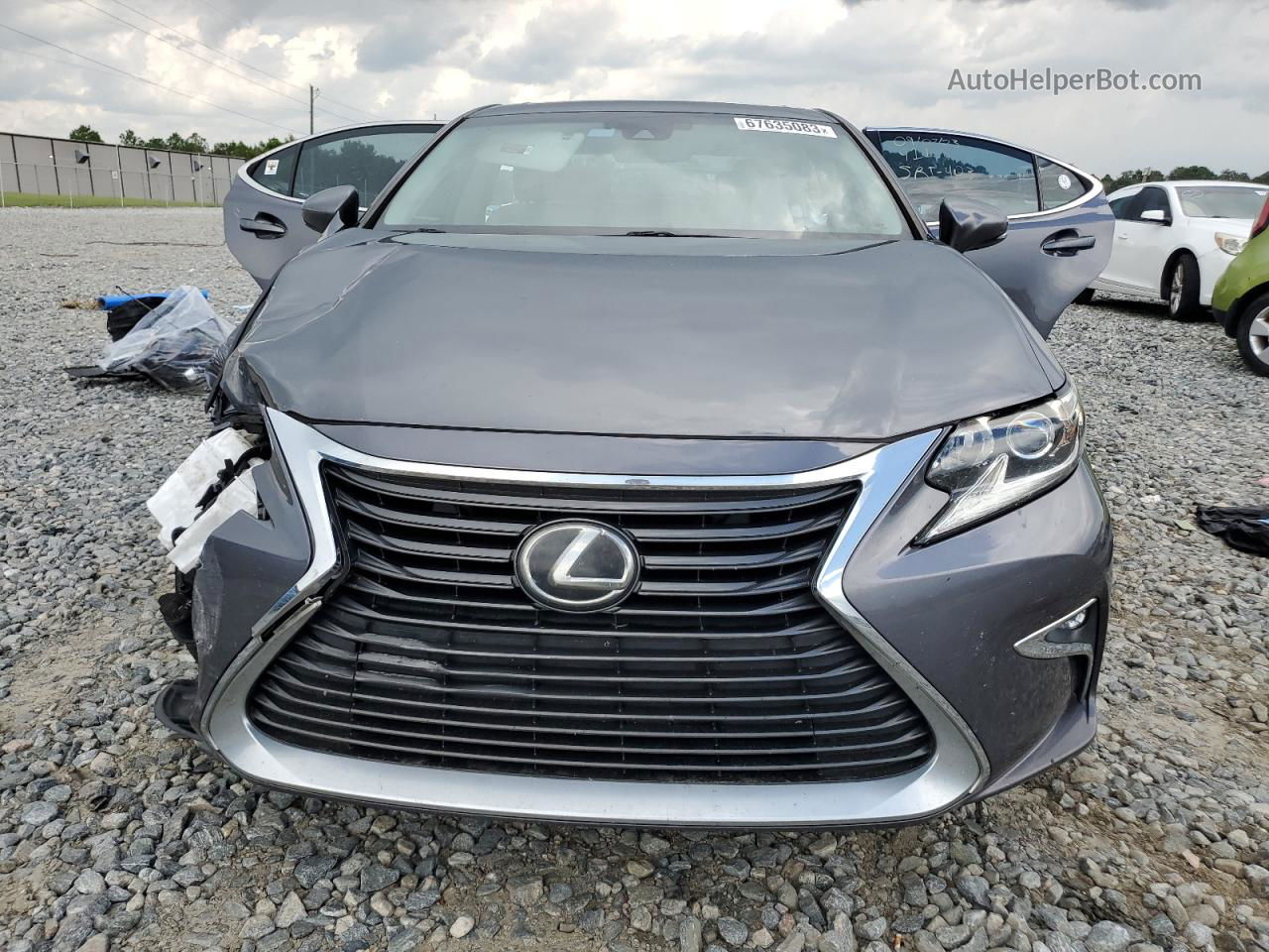 2017 Lexus Es 350 Серый vin: 58ABK1GG1HU064472