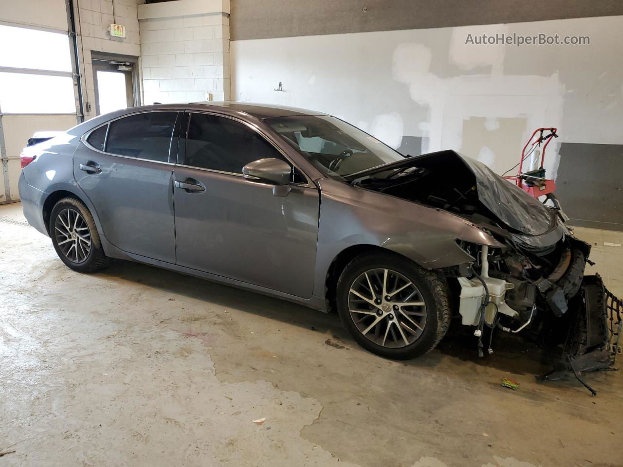 2017 Lexus Es 350 Gray vin: 58ABK1GG1HU074788