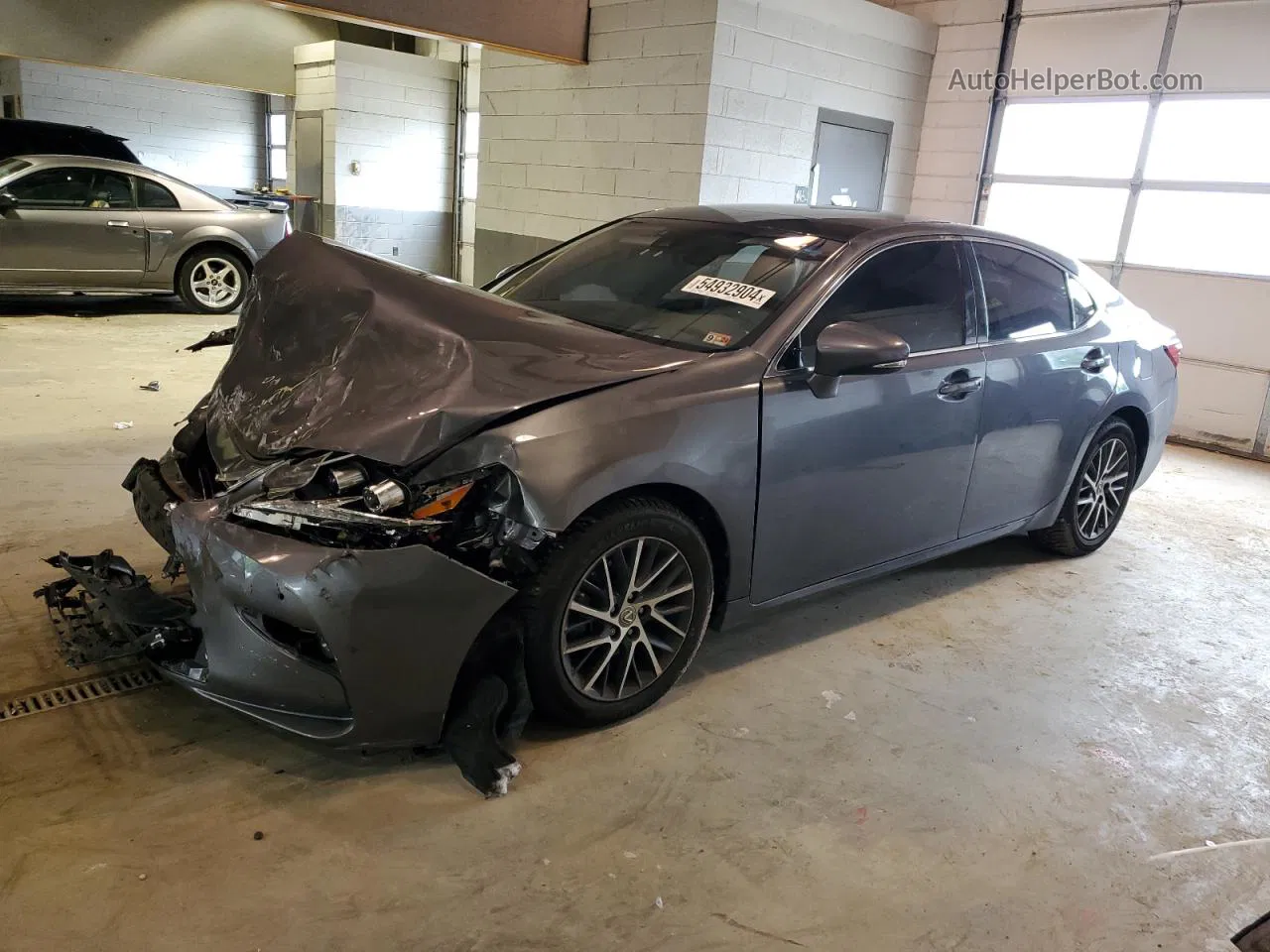 2017 Lexus Es 350 Gray vin: 58ABK1GG1HU074788