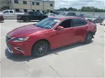2018 Lexus Es 350 Red vin: 58ABK1GG1JU082900