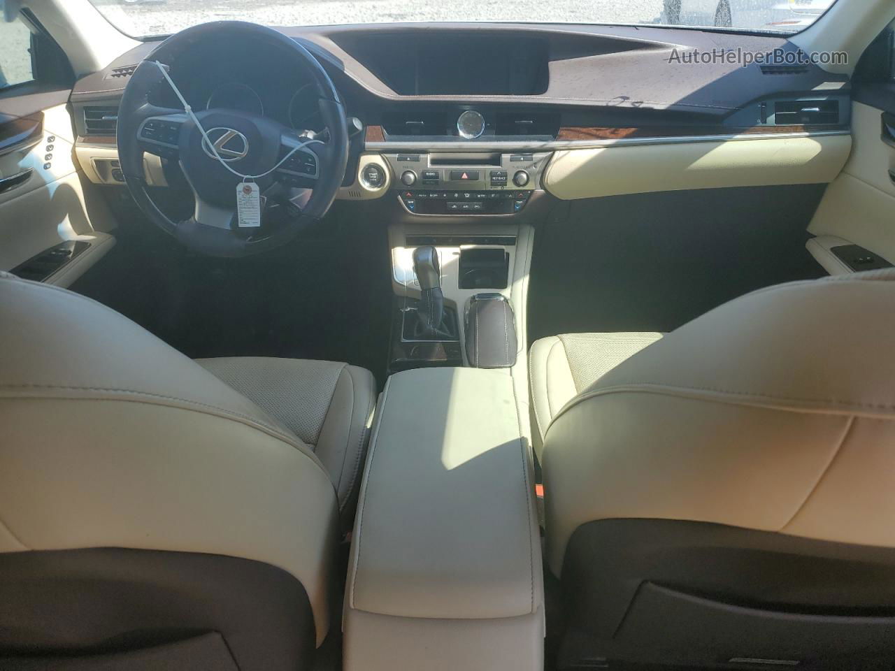 2018 Lexus Es 350 White vin: 58ABK1GG1JU088549