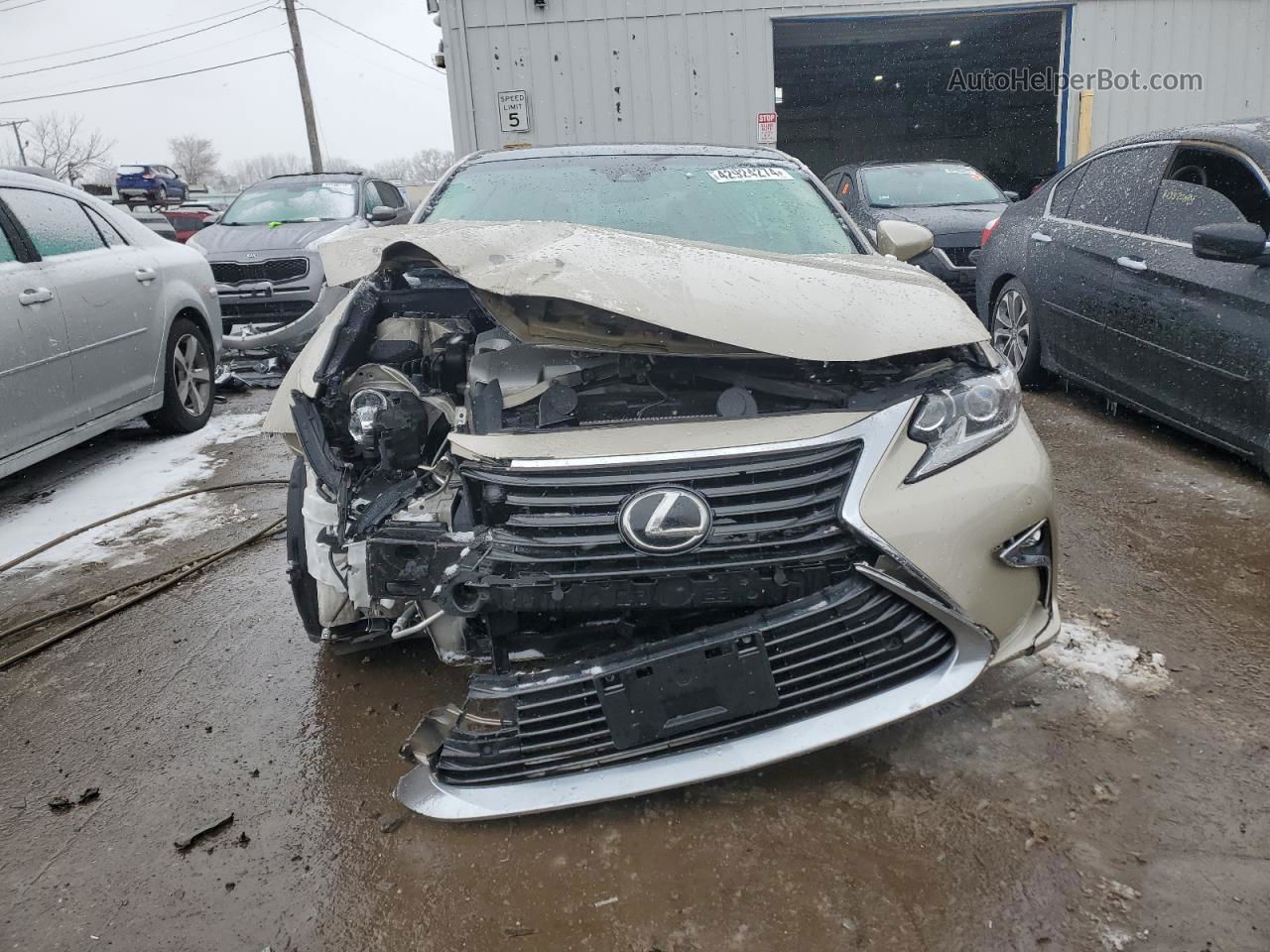 2018 Lexus Es 350 Tan vin: 58ABK1GG1JU089216