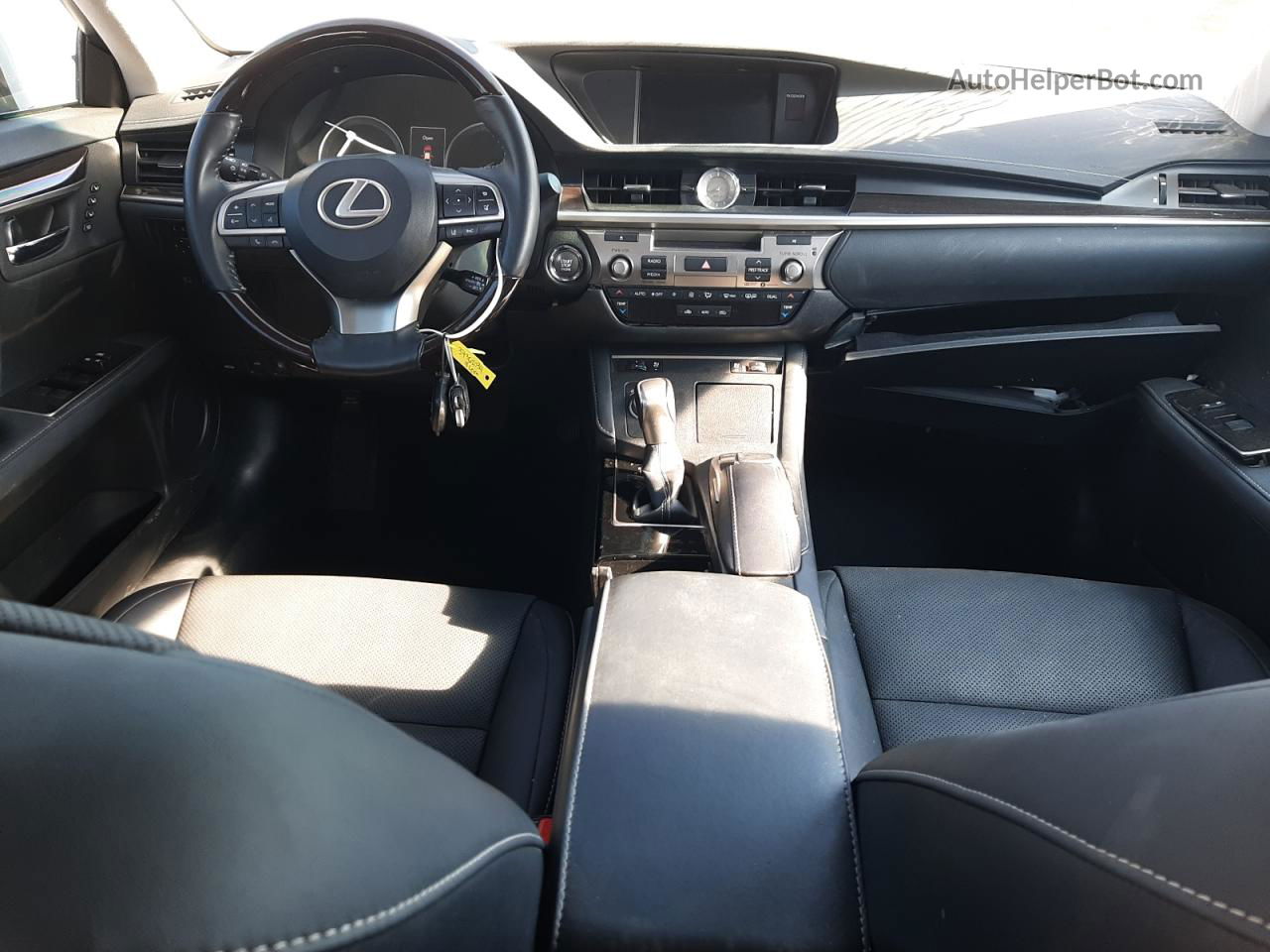 2018 Lexus Es 350 Белый vin: 58ABK1GG1JU096747