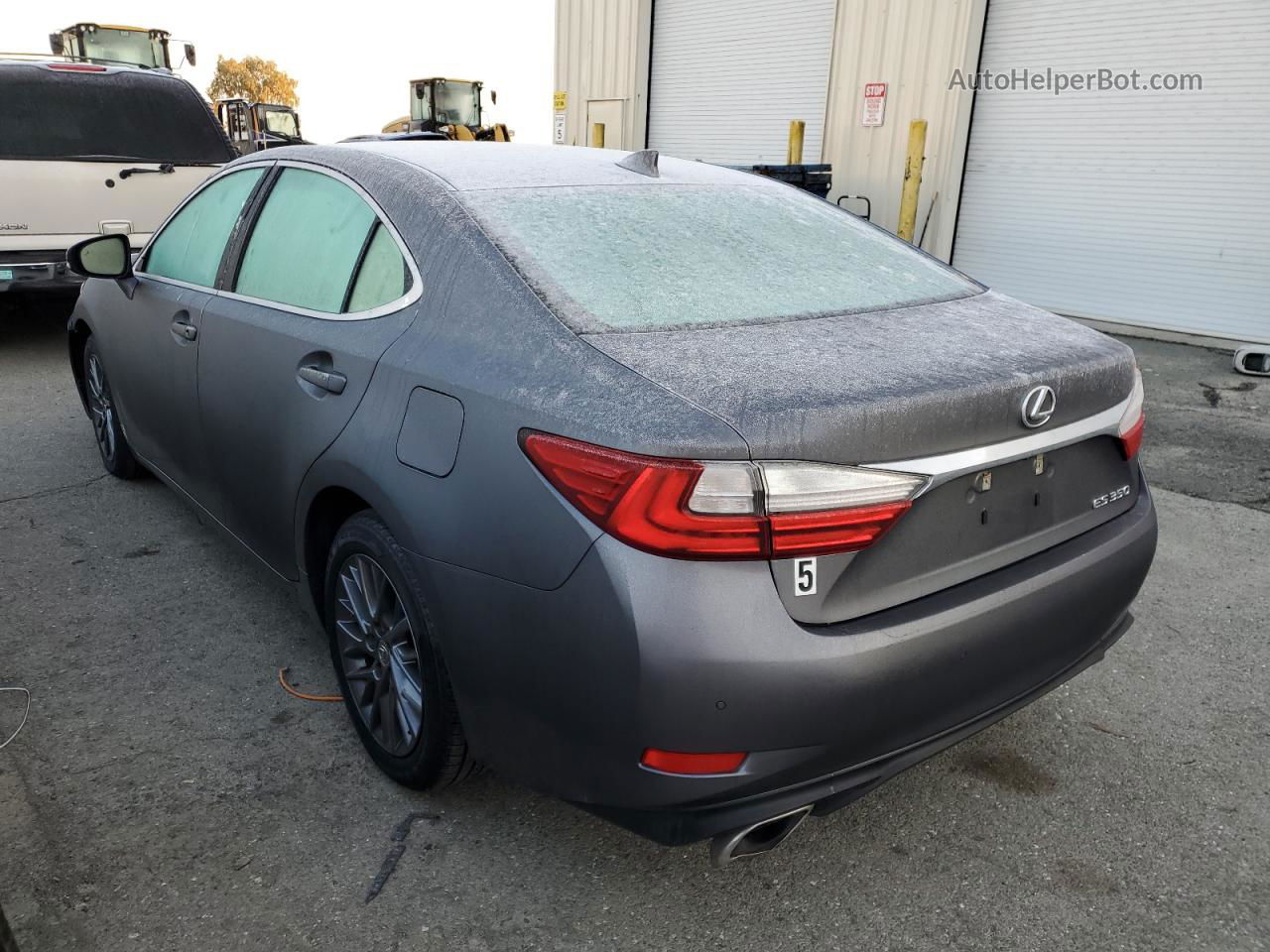 2018 Lexus Es 350 Silver vin: 58ABK1GG1JU105169