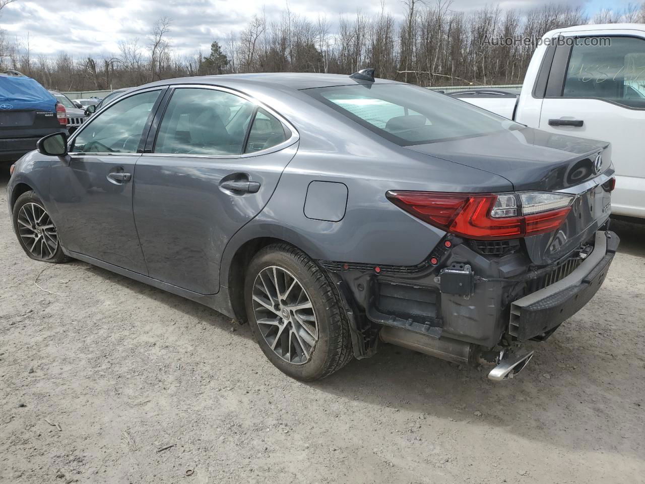 2018 Lexus Es 350 Серый vin: 58ABK1GG1JU106905