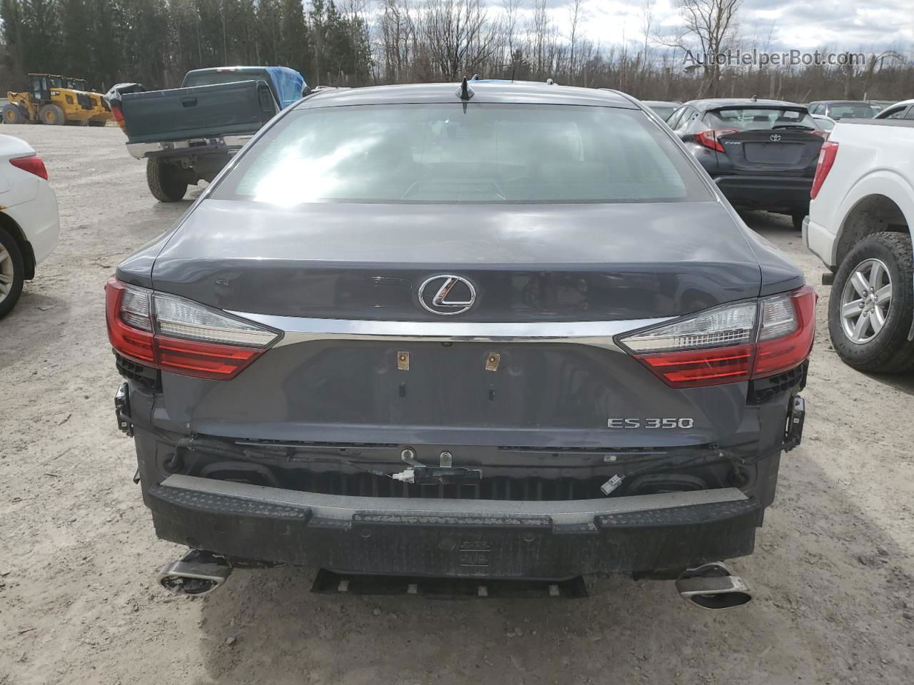 2018 Lexus Es 350 Серый vin: 58ABK1GG1JU106905