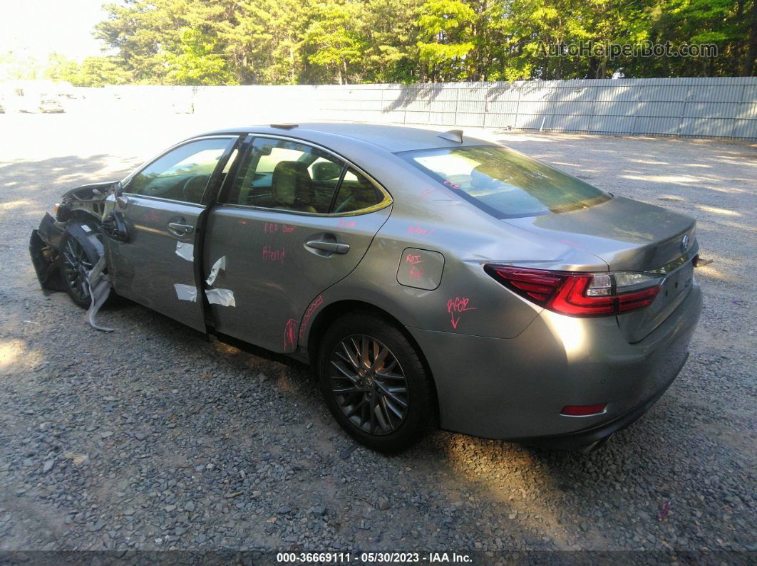 2018 Lexus Es Es 350 Gray vin: 58ABK1GG1JU114437