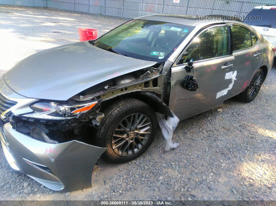 2018 Lexus Es Es 350 Gray vin: 58ABK1GG1JU114437