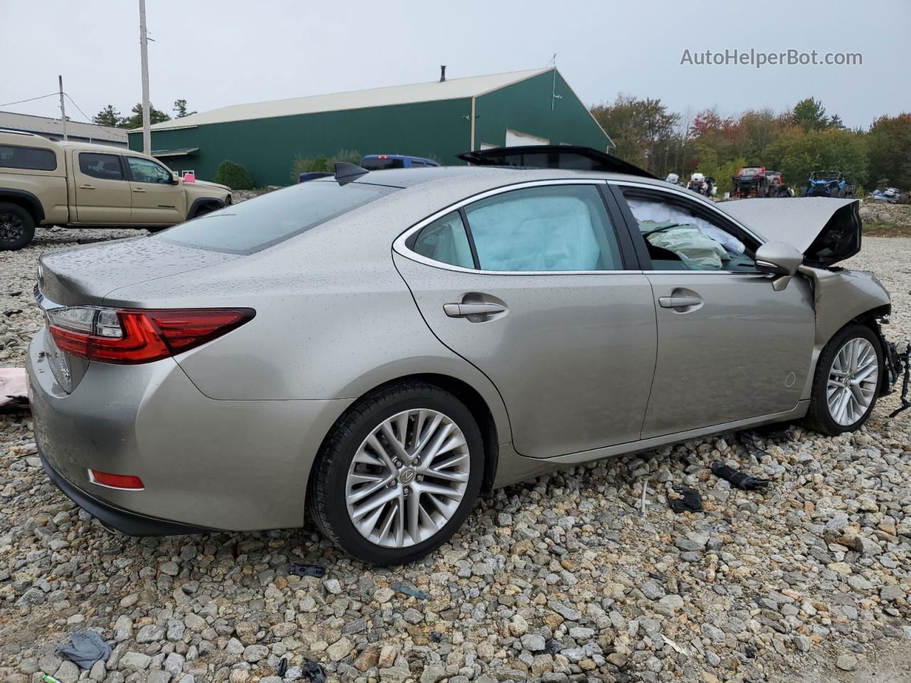 2016 Lexus Es 350 Silver vin: 58ABK1GG2GU005946