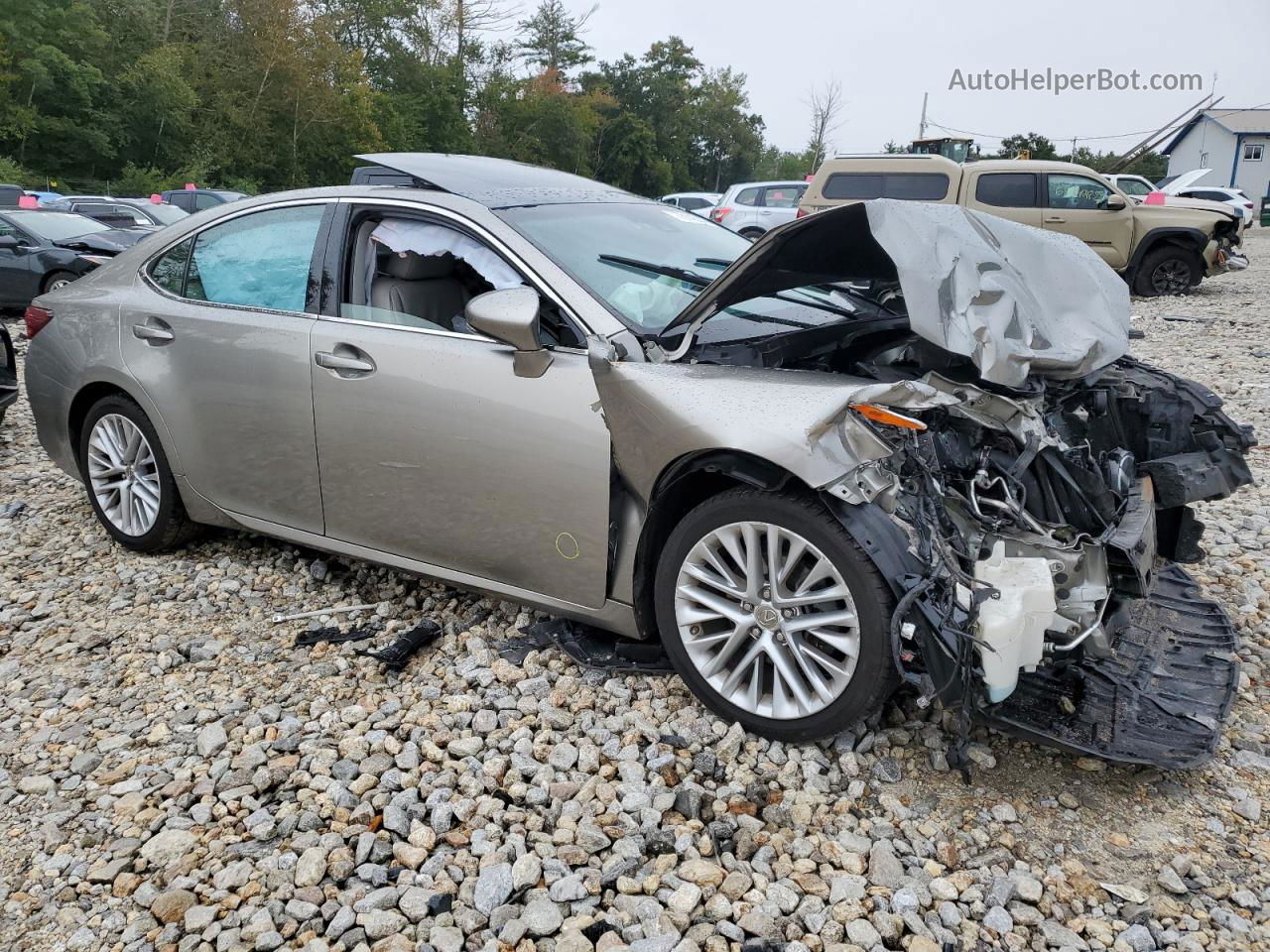 2016 Lexus Es 350 Silver vin: 58ABK1GG2GU005946