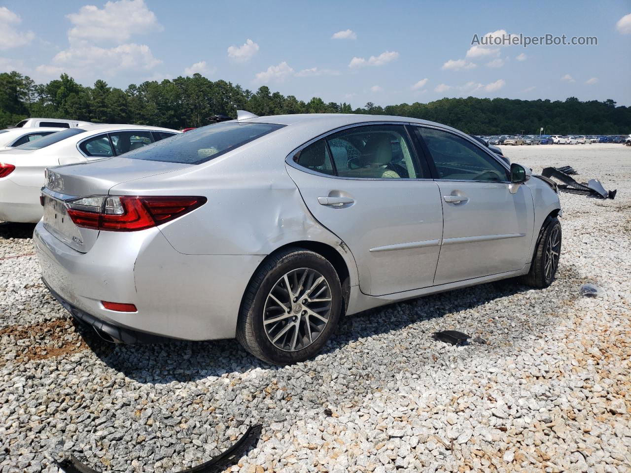 2016 Lexus Es 350 Silver vin: 58ABK1GG2GU007695