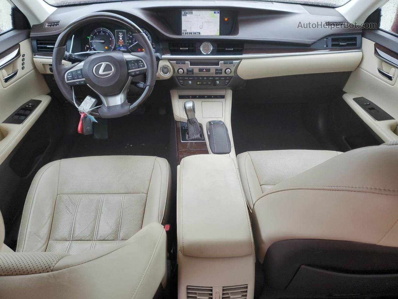 2016 Lexus Es 350 Красный vin: 58ABK1GG2GU013254