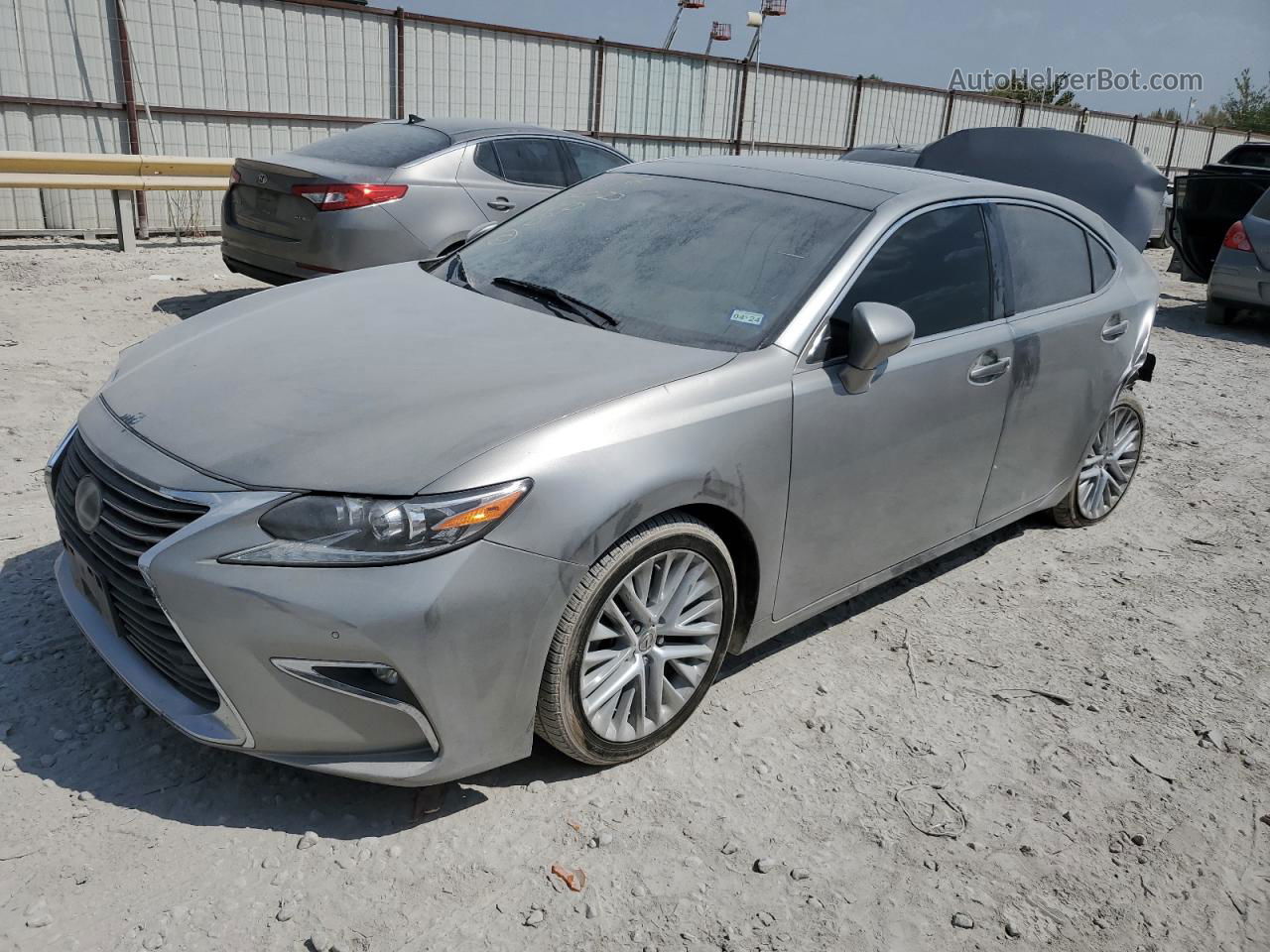 2016 Lexus Es 350 Gray vin: 58ABK1GG2GU015506