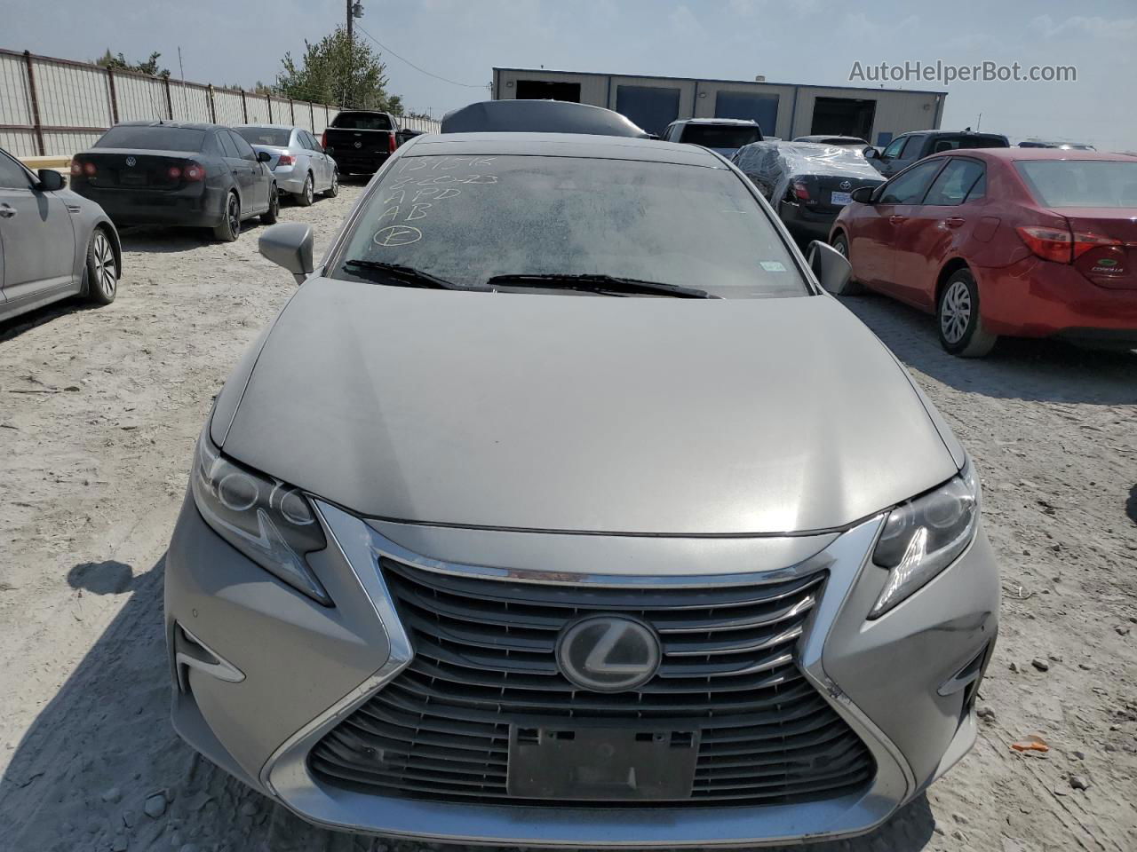 2016 Lexus Es 350 Gray vin: 58ABK1GG2GU015506