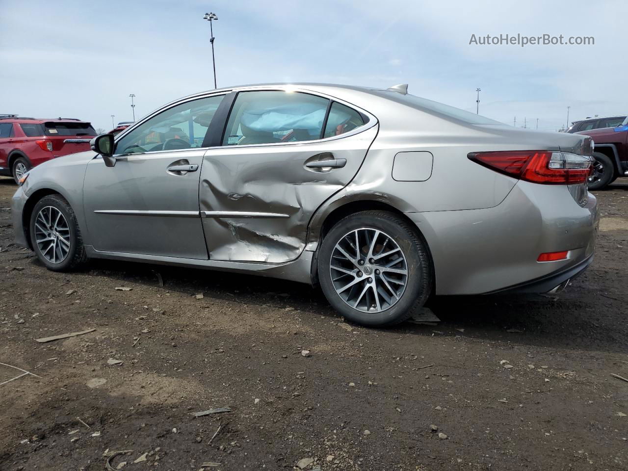 2016 Lexus Es 350 Silver vin: 58ABK1GG2GU016140