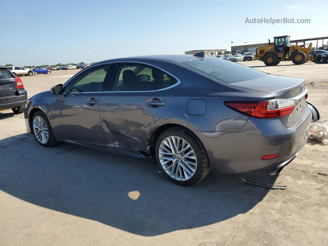 2016 Lexus Es 350 Gray vin: 58ABK1GG2GU020186